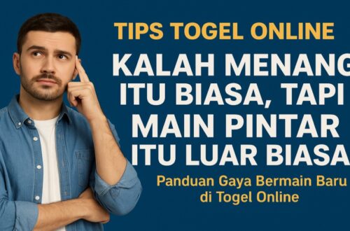 berpikir saat main togel online