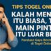 berpikir saat main togel online